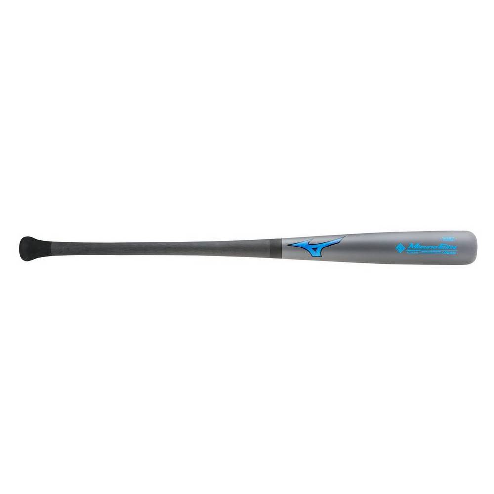 Mens Mizuno MZMC 243 Maple/Carbon Elite Wood Baseball Bat Grey/Blue Philippines (LIVXUK634)